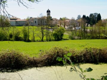 Vue de Francheleins - Ain - Paysage - Val de Saône