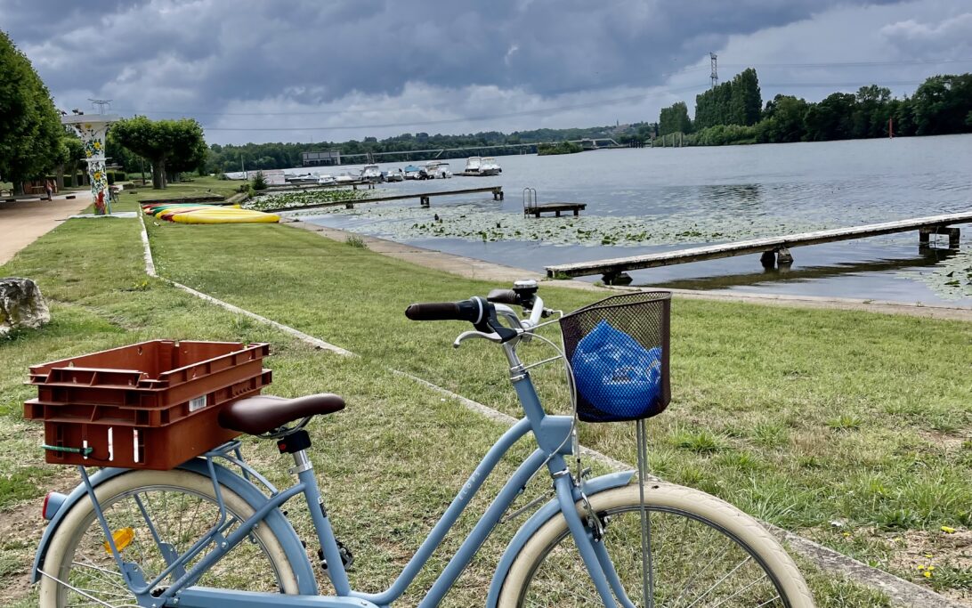 Cycling on the banks of the Saone - Thoissey - Ain