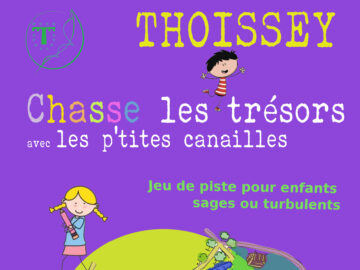 Livret jeu des p'tites canailles -Thoissey - Ain