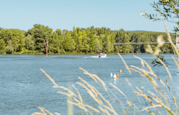 Balade en bateau sur la Saône - Montmerle-sur-Saône - Ain