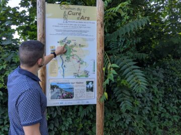 Chemin du Curé d'Ars - Montmerle-sur-Saône - Ain